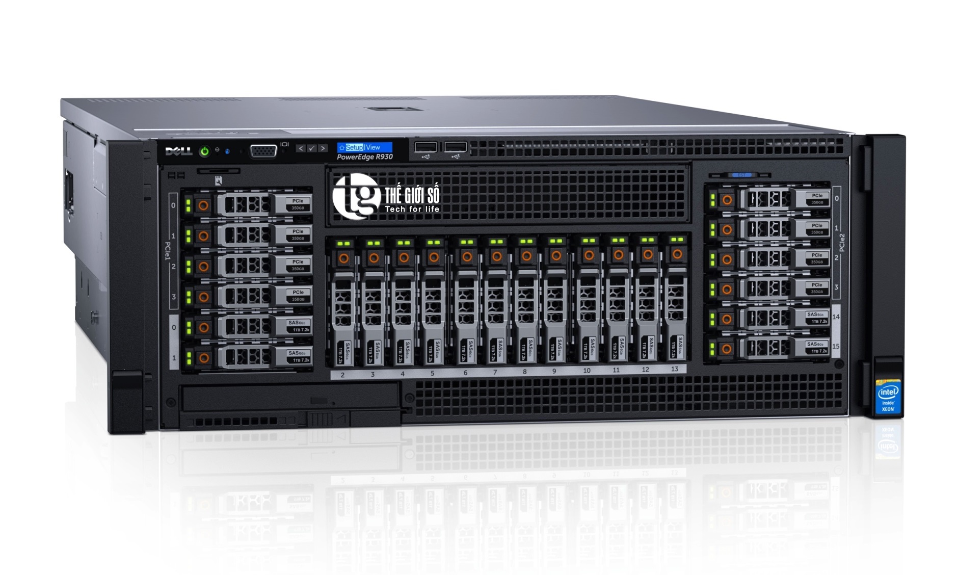 مدل R930 SERVER DELL POWEREDGE R930 E7-8800 CHÍNH HÃNG, GIÁ RẺ tại THẾ GIỚI SỐ